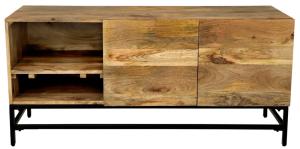 Stolek pod tv z masivu mango 130x60x45