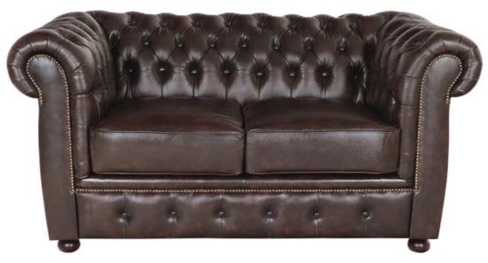 Chesterfield gauč dvoumístný