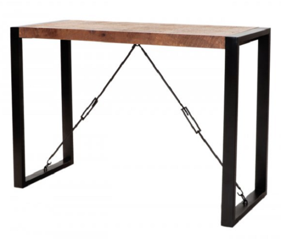 Konzolový stůl Retro 110x76x40 z recyklovaného mangového dřeva